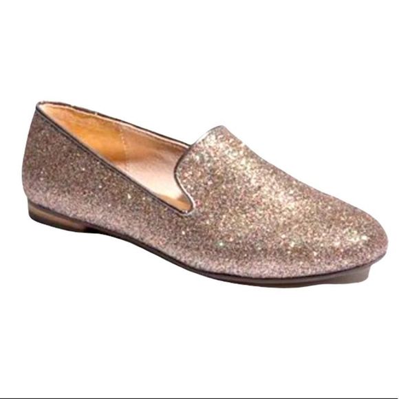 Steven By Steve Madden Shoes - STEVEN by Steve Madden Glitter Slip On Loafers Shoes